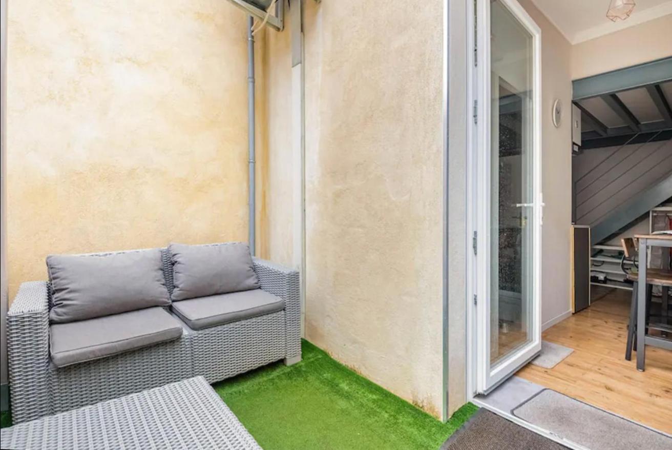 Ferienwohnung Duplex-Terrasse-Parking-Climatisation Bordeaux Exterior foto
